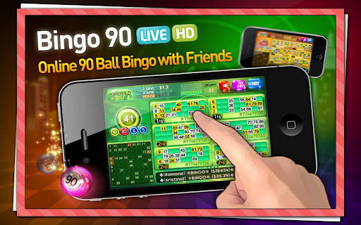 ビンゴ 90 オンライン + 無料スロットゲーム