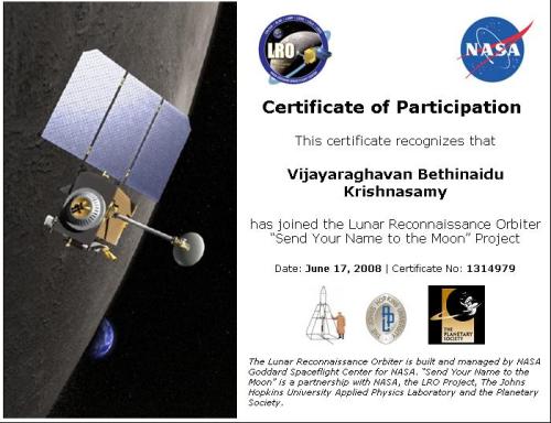 Name on the Moon
