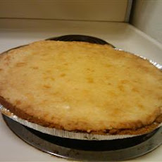 Sour Cream Pear Pie
