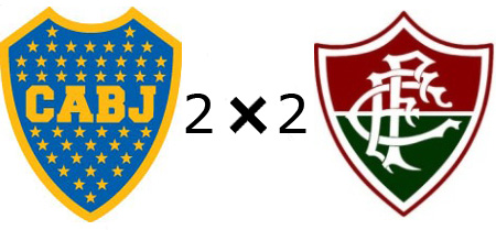 Boca Jrs 2x2 Fluminense