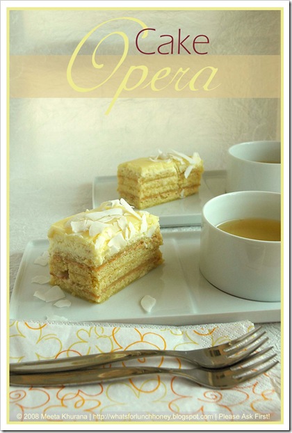 Opera Millefeuille - Our recipe with photos - Meilleur du Chef