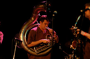 Brandon at Slim\'s (photo by Bill Evans)