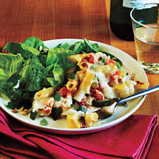Baked Ziti and Summer Veggies