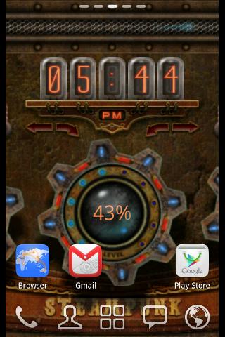 Steampunk Time Live Wallpaper