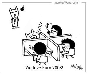 Cartoon - Euro 2008