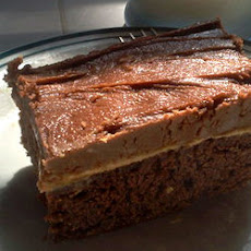 Peanut Butter Fudge Cake
