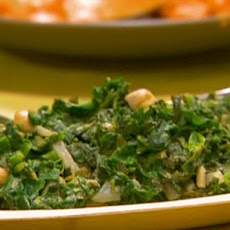 Indian Spinach and Chickpeas