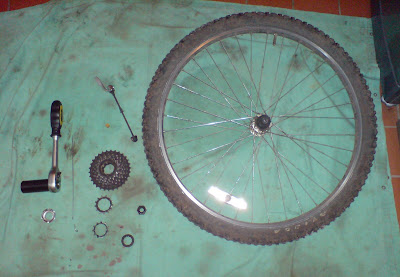spot the shiny spoke...