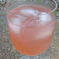My Easy Strawberry Rhubarb Cooler