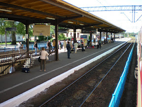 Bydgoszcz train station - back to Gdansk
