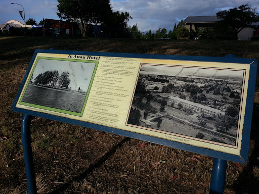 Historic Te Anau Information Board