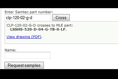 MLE - Samtec Cross Reference