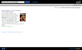 Cuil Search Engine Result