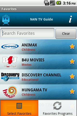 TV Guide India N4N