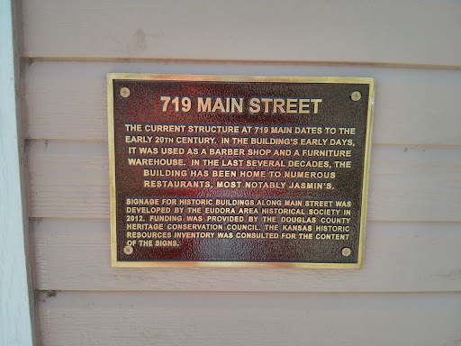 Eudora - 719 Main Street marker