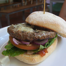 Grilled Burgers With Garden Vegetables