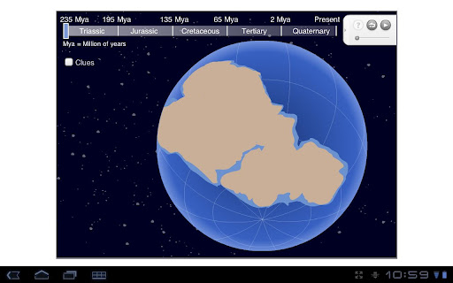 Wegener continental drift