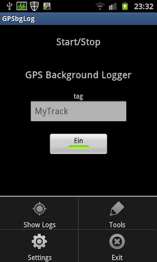 GPS Background Logger
