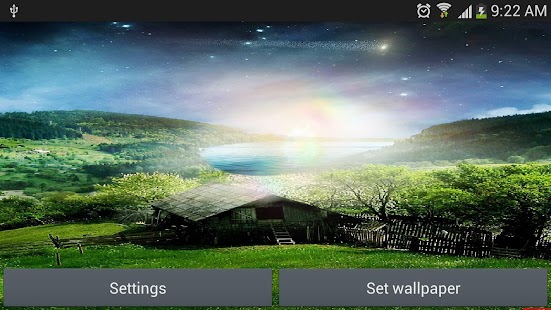How to mod Meteor flying heaven Wallpaper 2.0 mod apk for bluestacks