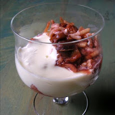 Plum and Apple Fool