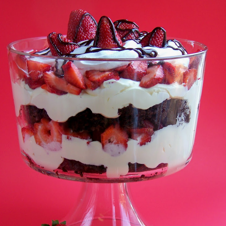 Strawberry Brownie Trifle Recipe Yummly