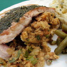 Pork Chops Stuffed With Apples and Sage