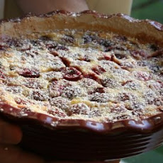 Cherry Coconut Clafoutis