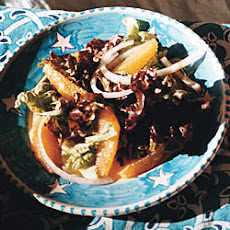 Red Leaf Salad with Oranges