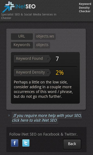 Keyword Density Checker SEO