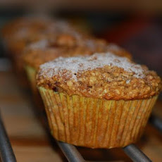 Multigrain–oatmeal-Craison Spice Muffins