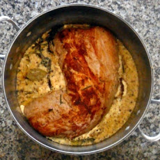 Pork Roast Braised with Milk and Fresh Herbs (Maiale al Latte )
