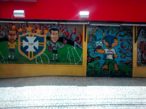 Graffiti Em Homenagem A Copa