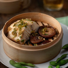 Steamed Striped Bass