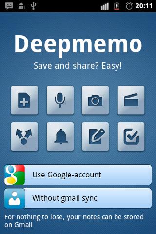 【免費生產應用App】Deepmemo-APP點子