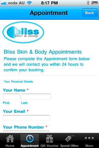 【免費商業App】Bliss Skin & Body-APP點子