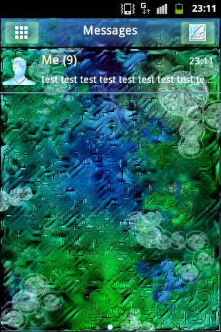 GO SMS PRO Theme After Rain