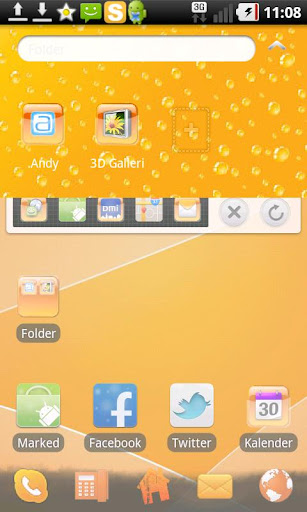 免費下載工具APP|Go launcher theme orange app開箱文|APP開箱王