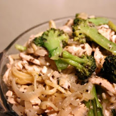 Broccoli-Pasta Alfredo
