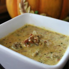 Low Carb Pumpkin Sausage Soup
