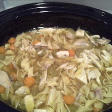 Slow Cooker Chicken Noodle Soup