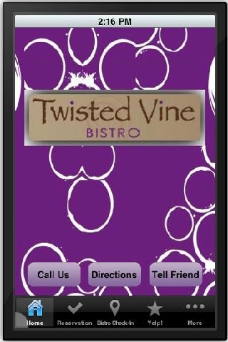 【免費商業App】Twisted Vine Bistro-APP點子