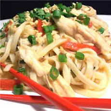 Udon Peanut Butter Noodles