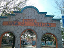 Parque República Mexicana Sign