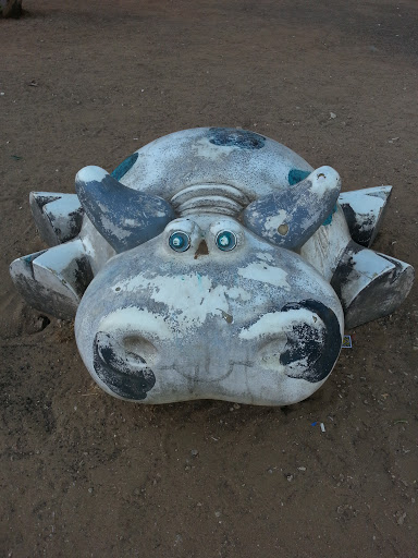 Flat Cow Sculpture