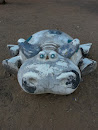 Flat Cow Sculpture