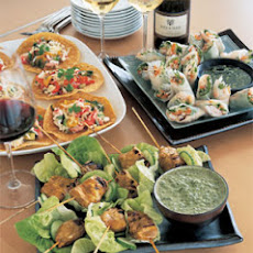 Crab, Chili, and Avocado Tostaditos