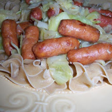 Kielbasa-Cabbage Skillet
