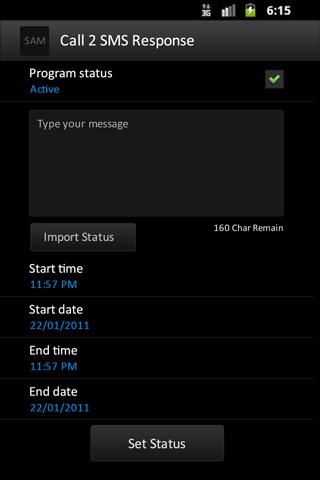 【免費通訊App】Call 2 SMS Response-APP點子