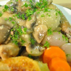 Chicken Legs in White Wine Sauce