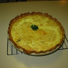 Grandma's Chicken Spinach Quiche